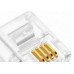 Plug Modular Para Telefonia Rj11 (6X4) - Kit C/10 Pecas