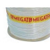 Fio Antena Coaxial Celular Megatron 67% Rg-59 Branco - 300M