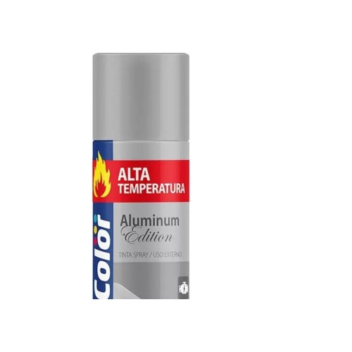 Spray Chemicolor Alta Temperatura Aluminio 350Ml/215G.