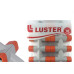 Pino 3 Saidas Luster 2 Polos 10A. Cinza/Laranja 2041 - Kit C/10 Pecas