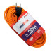 Extensao Daneva Pp Hard Work 2 Polos 20A. 2,5Mm Laranja - 20M