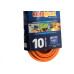 Extensao Daneva Pp Hard Work 2 Polos + Terra 20A. 2,5Mm Laranja - 10M