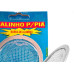 Ralinho Para Valvula Americana Zincado Overtime 3.1/2'' Azul - Kit C/12 Pecas