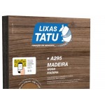 Lixa Madeira Tatu 80 - Kit C/50 Folhas