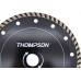 Disco Diamantado Thompson Turbo Seco / Refrigerado 180Mm X 22,23Mm - 7'' - 867