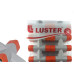 Pino 3 Saidas Luster 2 Polos+Terra 10A. Cinza/Laranja 2043 - Kit C/10 Pecas