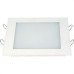 Plafon Led Embutir Ecp 18W. Quadrado 22Cm 6500K. Bivolt