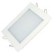 Plafon Led Embutir Ecp 18W. Quadrado 22Cm 6500K. Bivolt