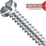 Parafuso Auto Atarraxante Panela Fenda Jomarca 5,5 X 32Mm - Kit C/2 Centos