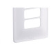 Placa Conjunto Modular Zeffia 4X2 - 3 Modulos Separados Horizontal 0183