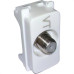 Modulo Pial Zeffia Conector Para Fio Coaxial Branco - 680157