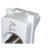 Modulo Pial Zeffia Conector Para Fio Coaxial Branco - 680157