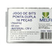 Ponteira Para Parafusadeira Melfi Ponta Dupla Phillips 65Mm Com 10 Pecas