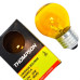 Lampada Colorida Thompson 15Wx127V. Amarela - Kit C/10 Pecas