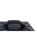 Desempenadeira Pvc Galo Lisa Preta 18 X30Cm - 719/00