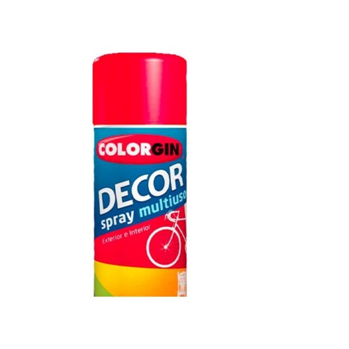 Spray Colorgin Decor Vermelho 360Ml 8761