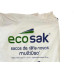 Saco De Rafia Novo Ecosak 50Cm X 75Cm - 50Kg - Pacote Com 5 Pecas Branco