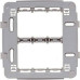 Suporte Para Placa Modular Pialplus 4X4 - 6 Horizontal - 12124