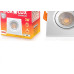 Spot Com Lampada Dicroica Led Ourolux 3W. Quadrado Branco 3000K.