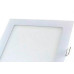 Plafon Led Embutir Ourolux 24W. Quadrado 2700K. 1890Lm