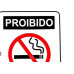 Placa Look 15X20Cm (Proibido Fumar) - Kit C/5 Pecas