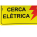 Placa Look 15X20Cm (Cerca Eletrica) - Kit C/5 Pecas