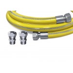 Acessorio Para Gas Censi Engate Flexivel Com 2 Adaptadores 1/2'' - 1M - 7573