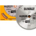 Disco De Serra Meia Esquadria Dewalt Para Aluminio 12'' 100 Dentes