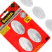 Gancho 3M Scotch Permanente Medio 1Kg Com 3 Pecas