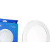 Plafon Led Embutir Elgin Redondo 12W. 6500K. Bivolt Branco