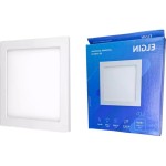 Plafon Led Embutir Elgin Quadrado 18W. 6500K. Bivolt Branco