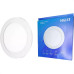 Plafon Led Embutir Elgin Redondo 24W. 6500K. Bivolt Branco