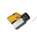 Registro Para Gas Esfera Higiban Niquelado Mxf 1/2''