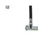 Torneira Gourmet Flex Parede Bica Movel Metal Metrox Black Cromada - C-60 - 1/4 Volta