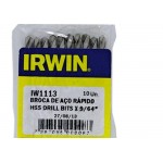 Broca Aco Rapido Irwin   9/64'' - Kit C/10 Peças