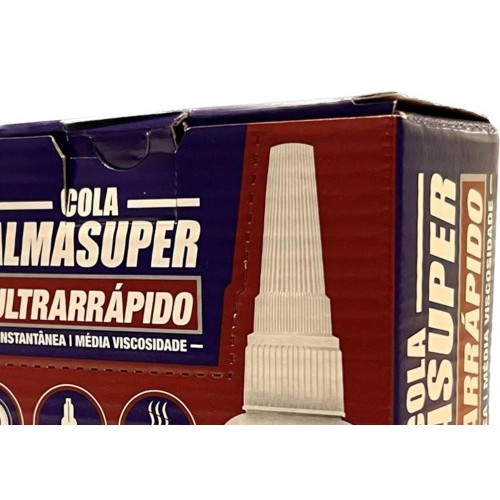 Cola Instantanea Almasuper Nao Entope Ultrarrapido 20G