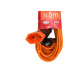 Extensao Daneva Pp Hard Work 2 Polos 20A. 2,5Mm Laranja - 5M