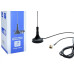 Antena Interna Pix Digital Mini Base Magnetica Com Cabo 1,5M