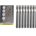 Broca Aco Rapido Eda 4,0Mm - 0Bu - Kit C/10 Pecas