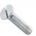 Parafuso Rosca Maquina Chata Fenda Jomarca   1/4 X 7/8'' - Kit C/2 Centos