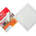 Plafon Led Embutir Ourolux Quadrado 18W. 1080Lm. 6500K. Bivolt Branco