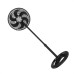 Ventilador Coluna Ventisol Turbo 30Cm. Preto 220V.