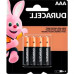 Pilha Duracell Alcalina Aaa C/04