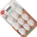 Kit 9 Ganchos Plastico 3,5X2X1,5Cm