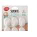 Kit 9 Ganchos Plastico 3,5X2X1,5Cm
