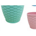 Vaso Rattan Redondo Color M2