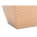 Vaso Cachepo Rattan Min Qdr.Palha