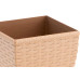 Vaso Cachepo Rattan Min Qdr.Palha
