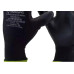 Luva Poliester Imbat Pu Preto 09 - Kit C/12 PR