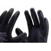 Luva Poliester Imbat Pu Preto 10 - Kit C/12 PR